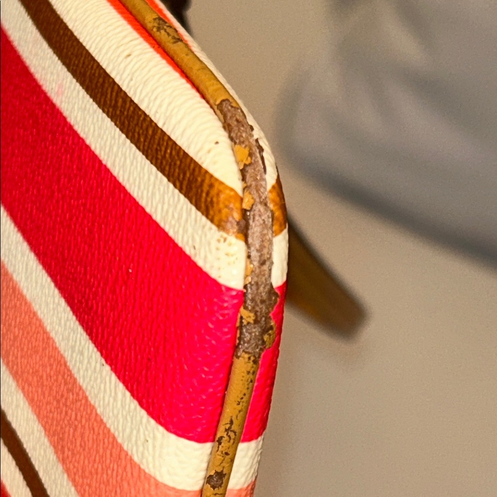 REHAB-Coach Multicolor Striped Wristlet - Picture 6 of 7